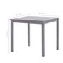 Voir la diapositive 6 : VIDAXL Ensemble a manger de jardin 5 pcs Bois d'acacia massif Gris
