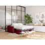 Voir la diapositive 9 : Canapé convertible système couchage express matelas 140x190 17cm 3 places en tissu DYLAN 