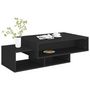 Voir la diapositive 4 : VIDAXL Table basse Noir 105x55x32 cm Bois d'ingenierie