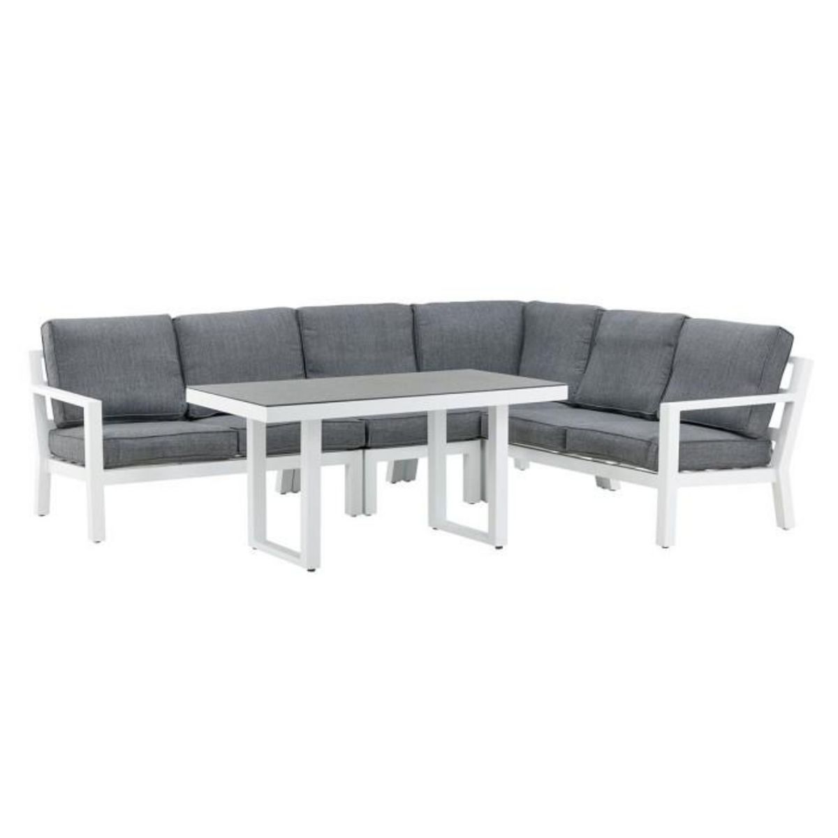 Paris Prix Salon d'Angle de Jardin  Barcelona  279cm Blanc