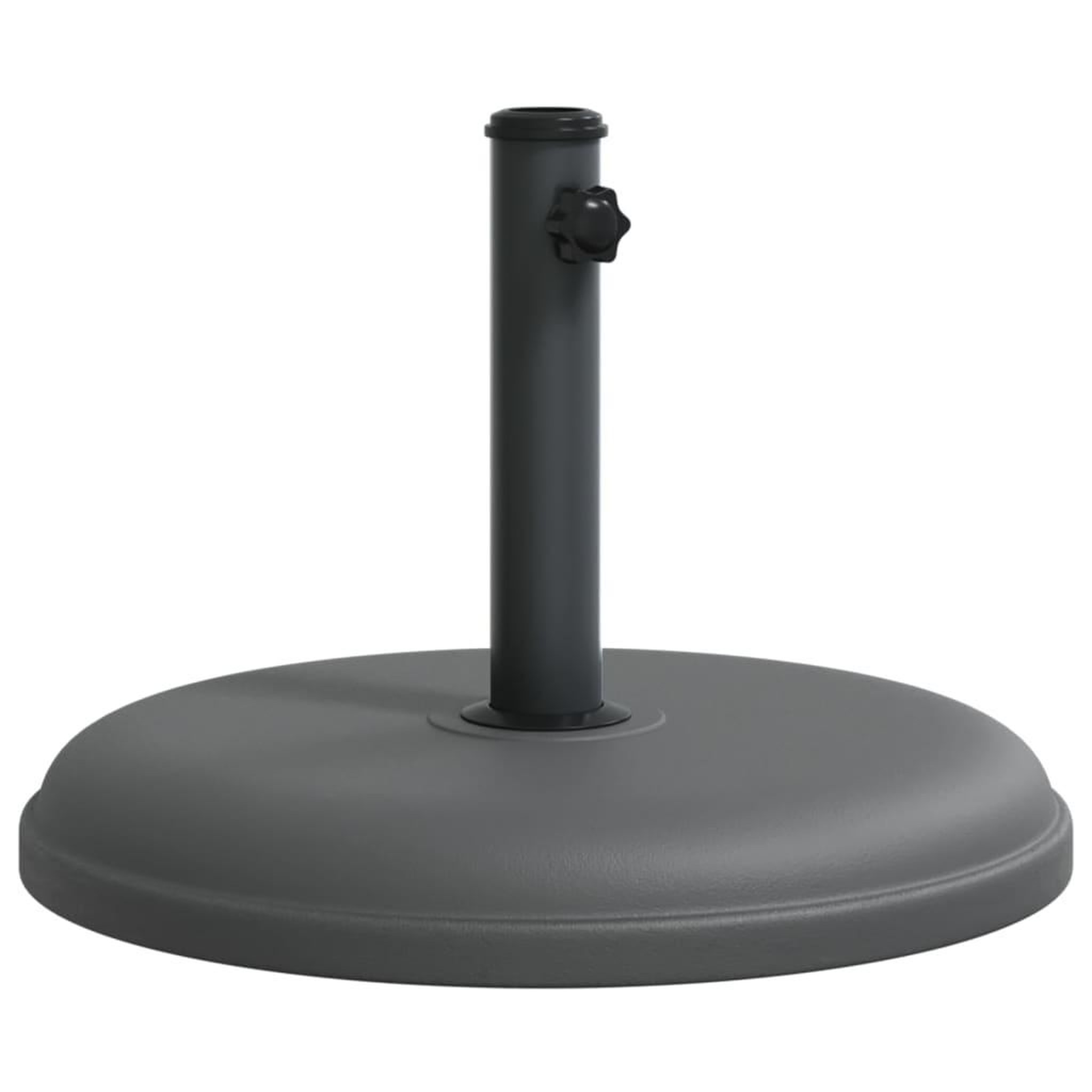 Voir la diapositive 2 : VIDAXL Base de parasol pour mats Ø32/35/38 mm 15 kg rond