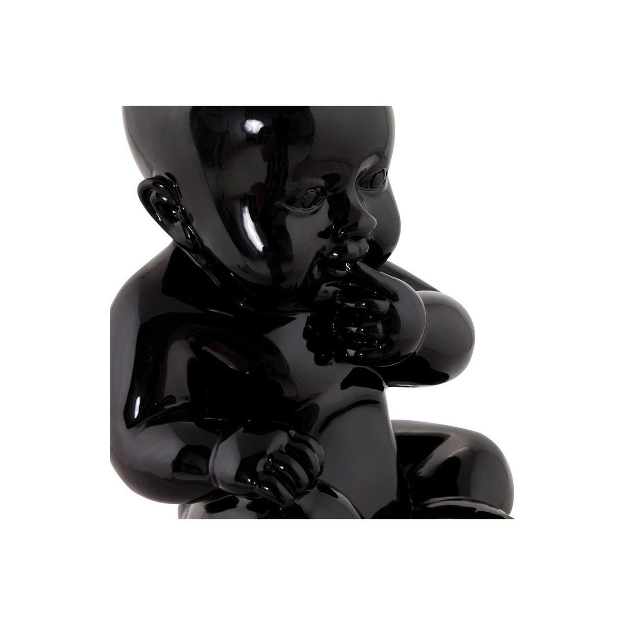 Voir la diapositive 5 : Paris Prix Statue déco  bébé  17cm noir