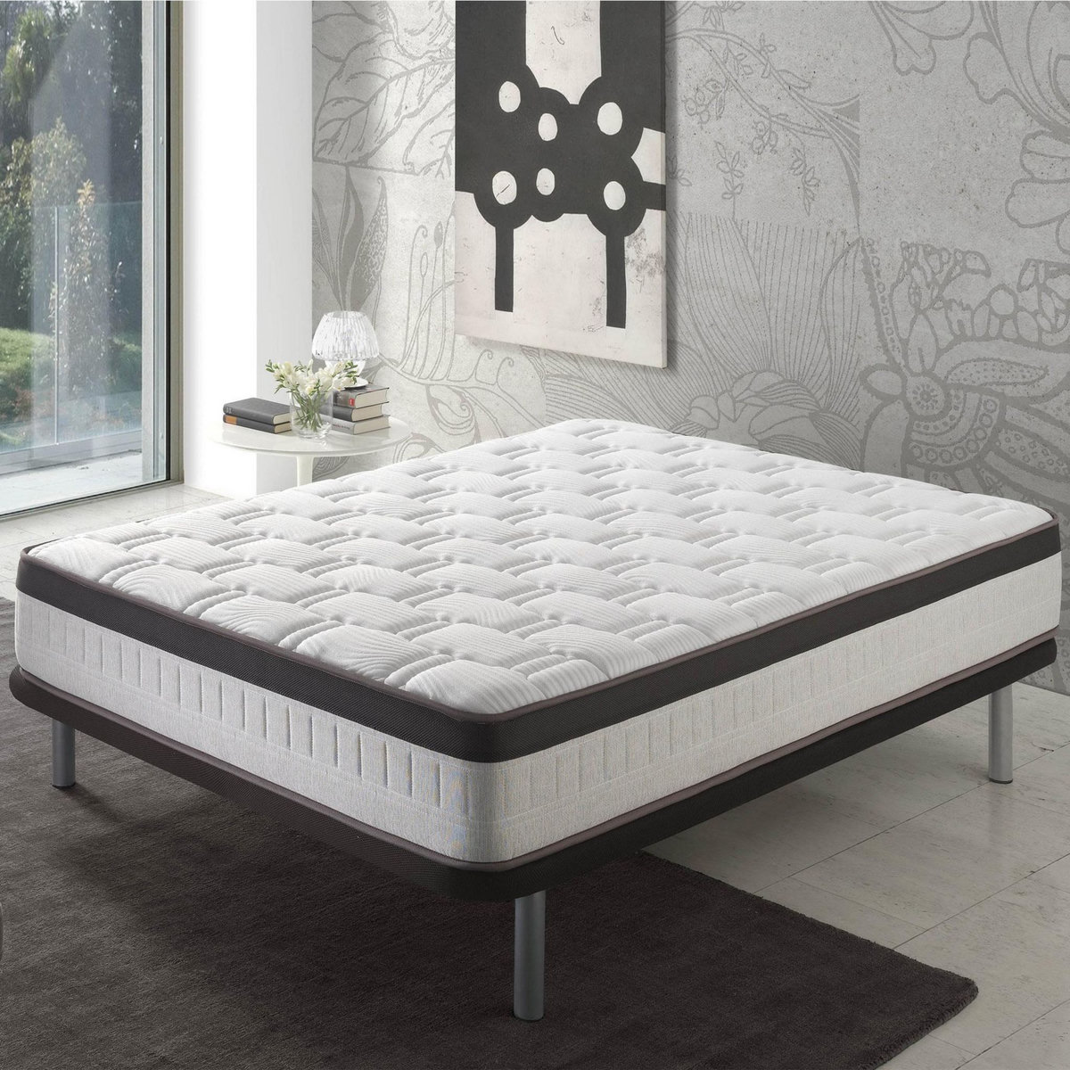 MARCKONFORT Matelas Supreme 160x200 cm à mémoire de forme, 27 cm Épaisseur