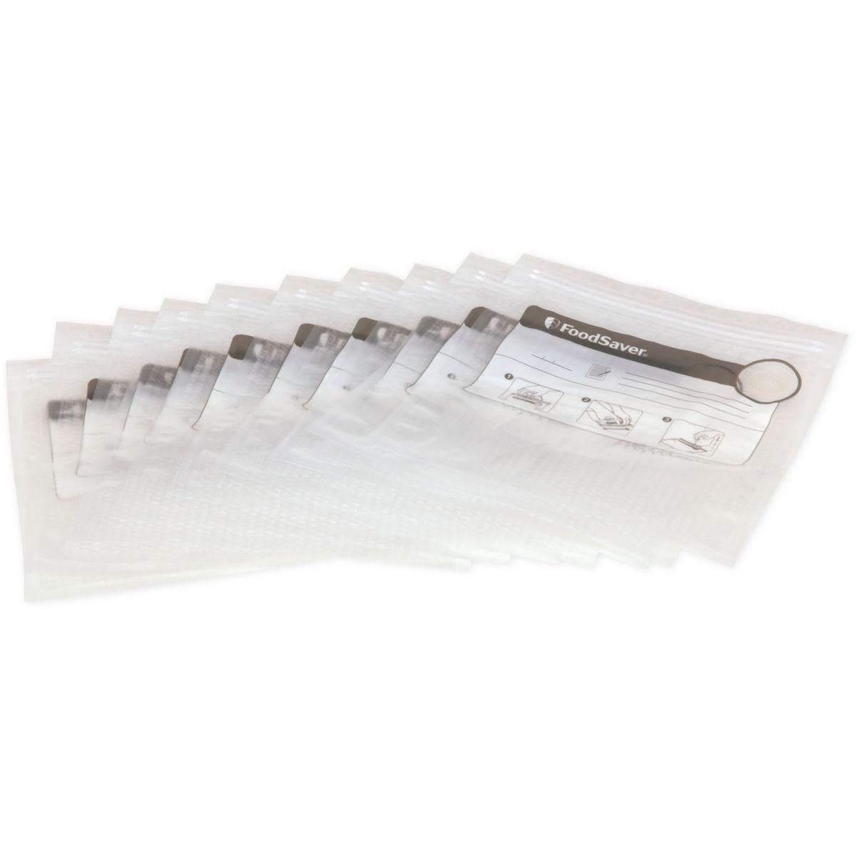 FOODSAVER Sac de conservation FVB015X-01 sacs avec fermeture zip