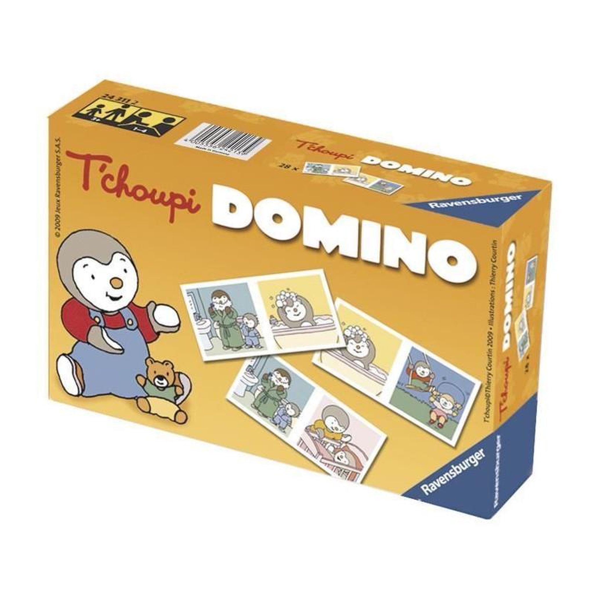 Voir la diapositive 1 : RAVENSBURGER TChoupi - Domino