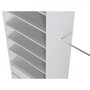 MARKET24 Dressing Kit dressing 2 colonnes - Décor blanc - 6 tiroirs - 2 barres de penderie - L 177 x P 48 x H 200,2 cm - COMBI