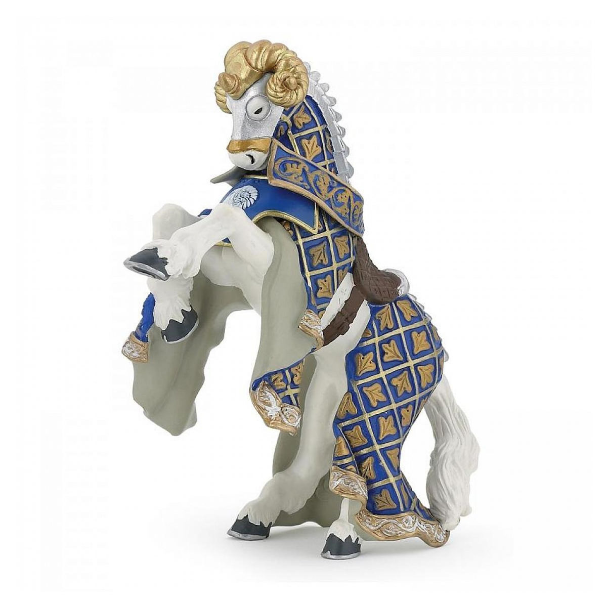 Papo 39914 Cheval du maitre des armes cimier belier