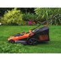 Voir la diapositive 2 : Black et Decker Tondeuse a Gazon   a Gazon Electrique Sans Fil 36V CLMA4820L2-QW - BLACK+DECKER - 7 Hauteurs Réglables - Fonction Mulching