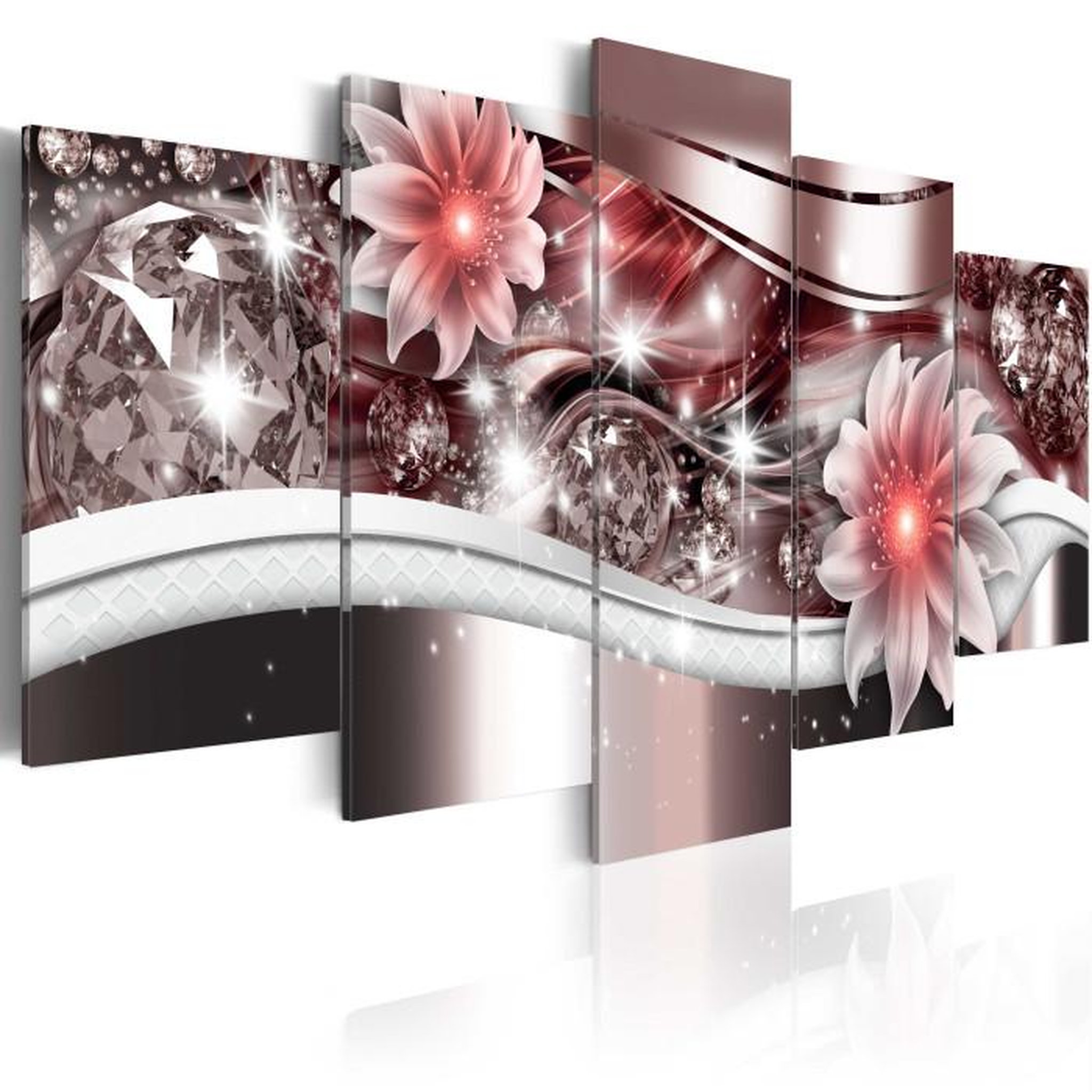 Paris Prix Tableau Imprimé  Red Gleam. Coloris disponibles : Multicolore
