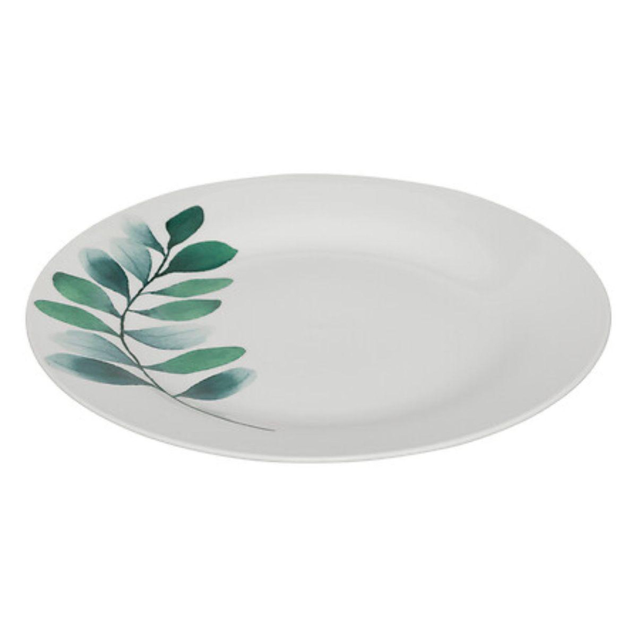 Voir la diapositive 4 : SECRET DE GOURMET Service de table 18 pièces  végétal  26cm blanc