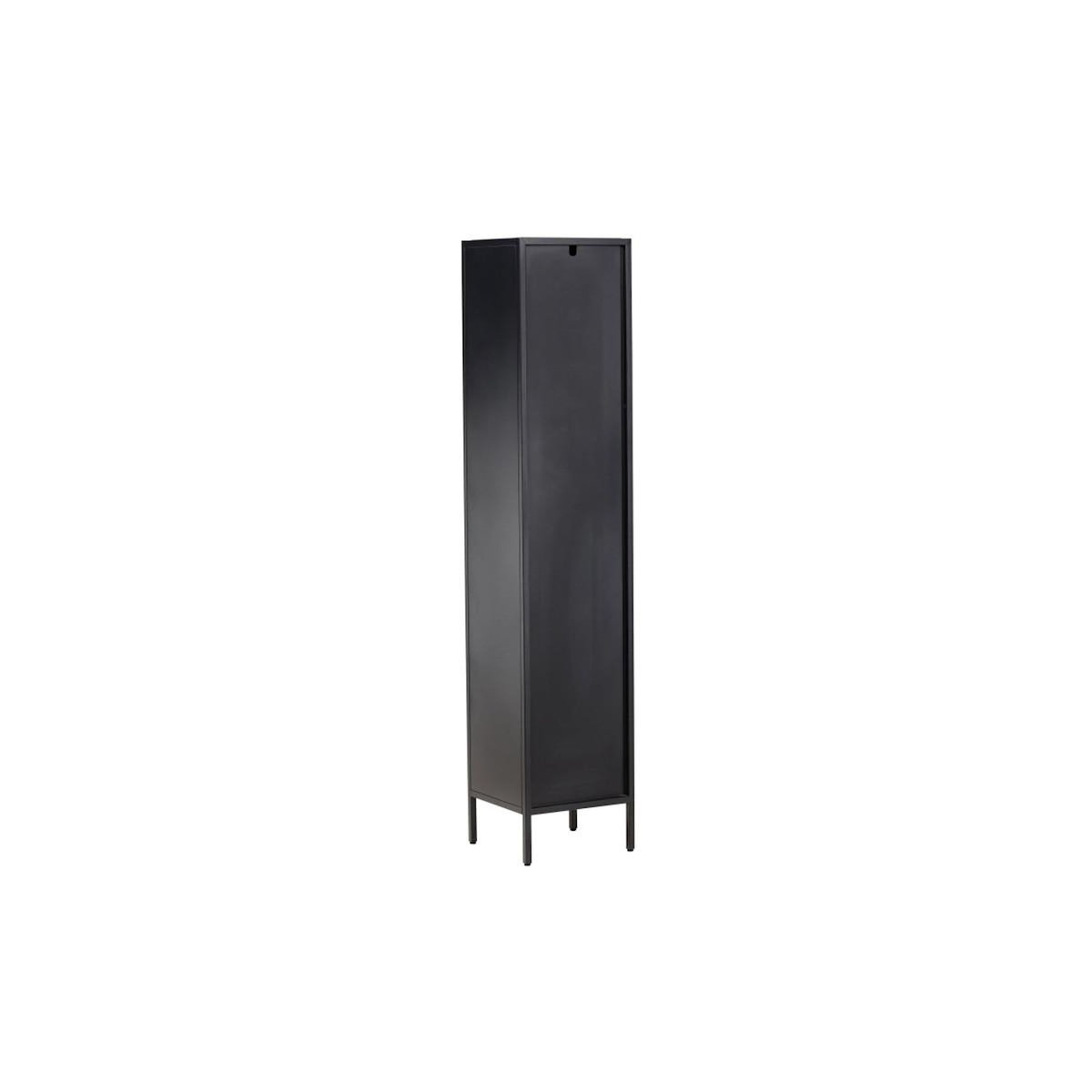 Paris Prix Vitrine Design en Métal  Cali  180cm Noir