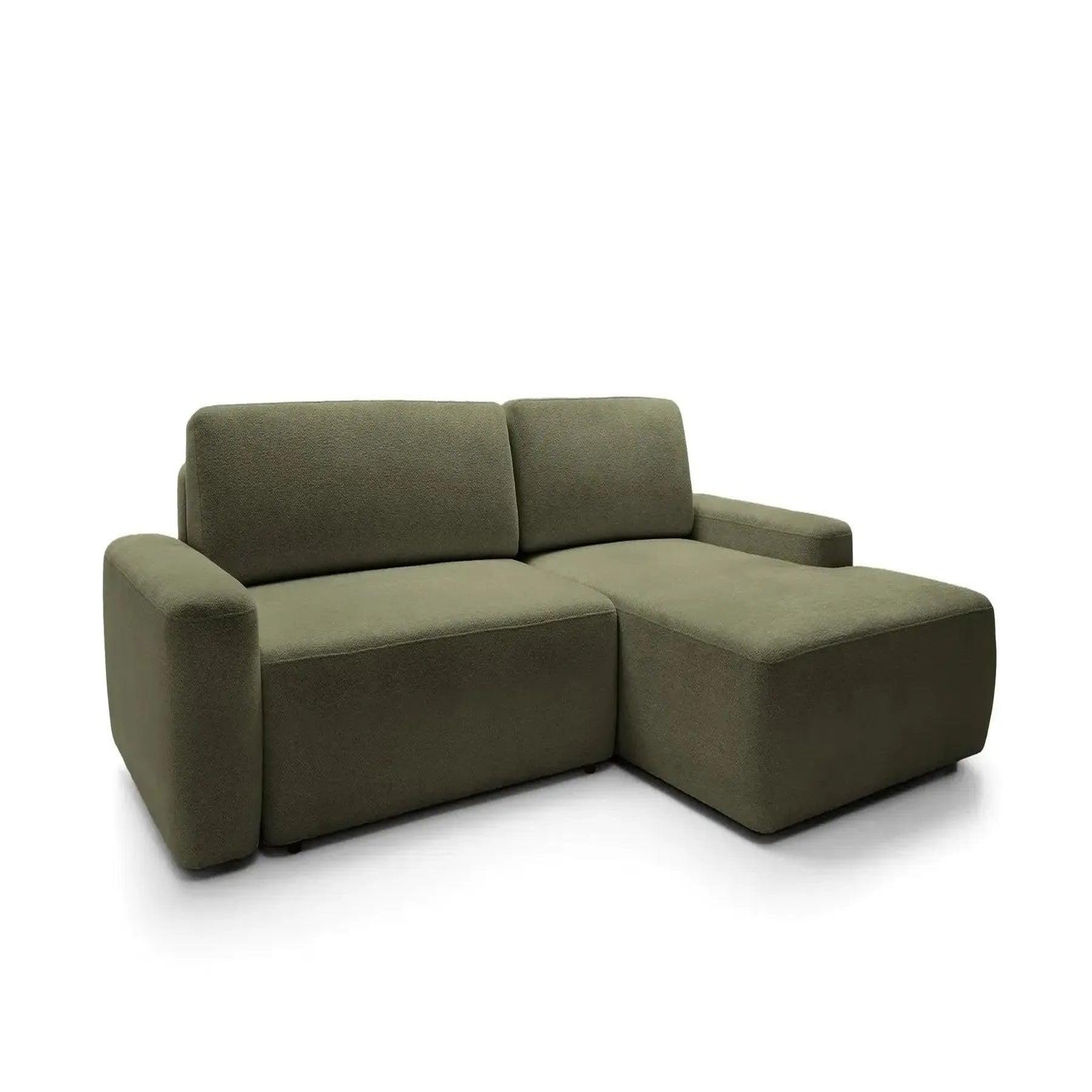 Voir la diapositive 4 : CASANOVA PARIS Ivy - canapé d'angle convertible tissu chiné