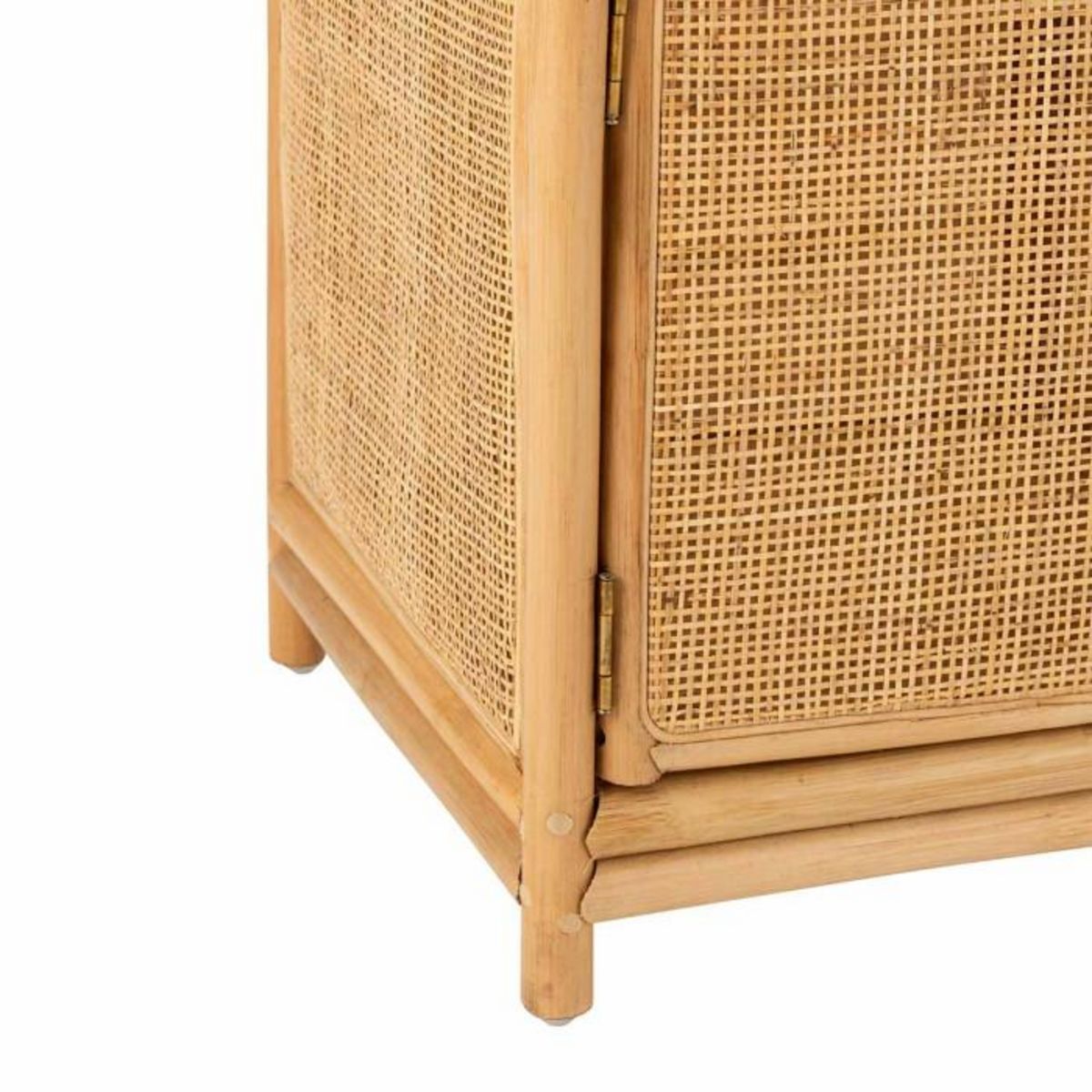 Paris Prix Étagère 1 Porte en Rotin  Ellen  60cm Naturel