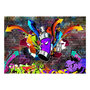 Voir la diapositive 2 : Paris Prix Papier Peint  Graffiti : Colourful Attack