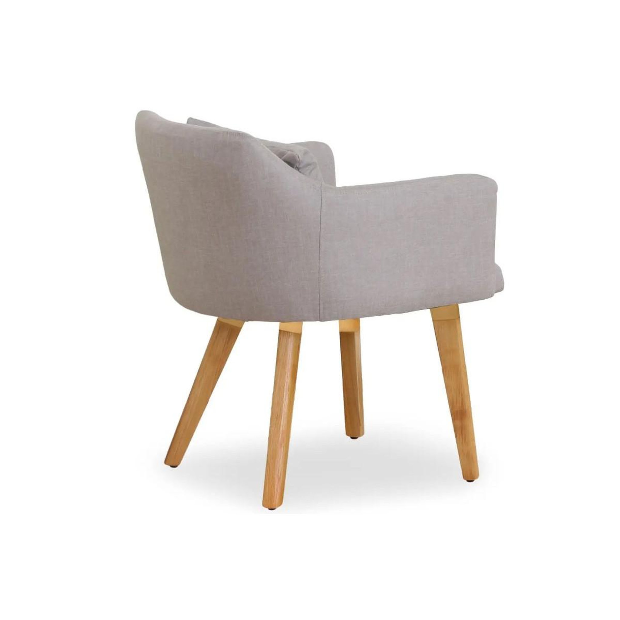 Voir la diapositive 4 : Paris Prix Fauteuil Scandinave  Alan  70cm Beige