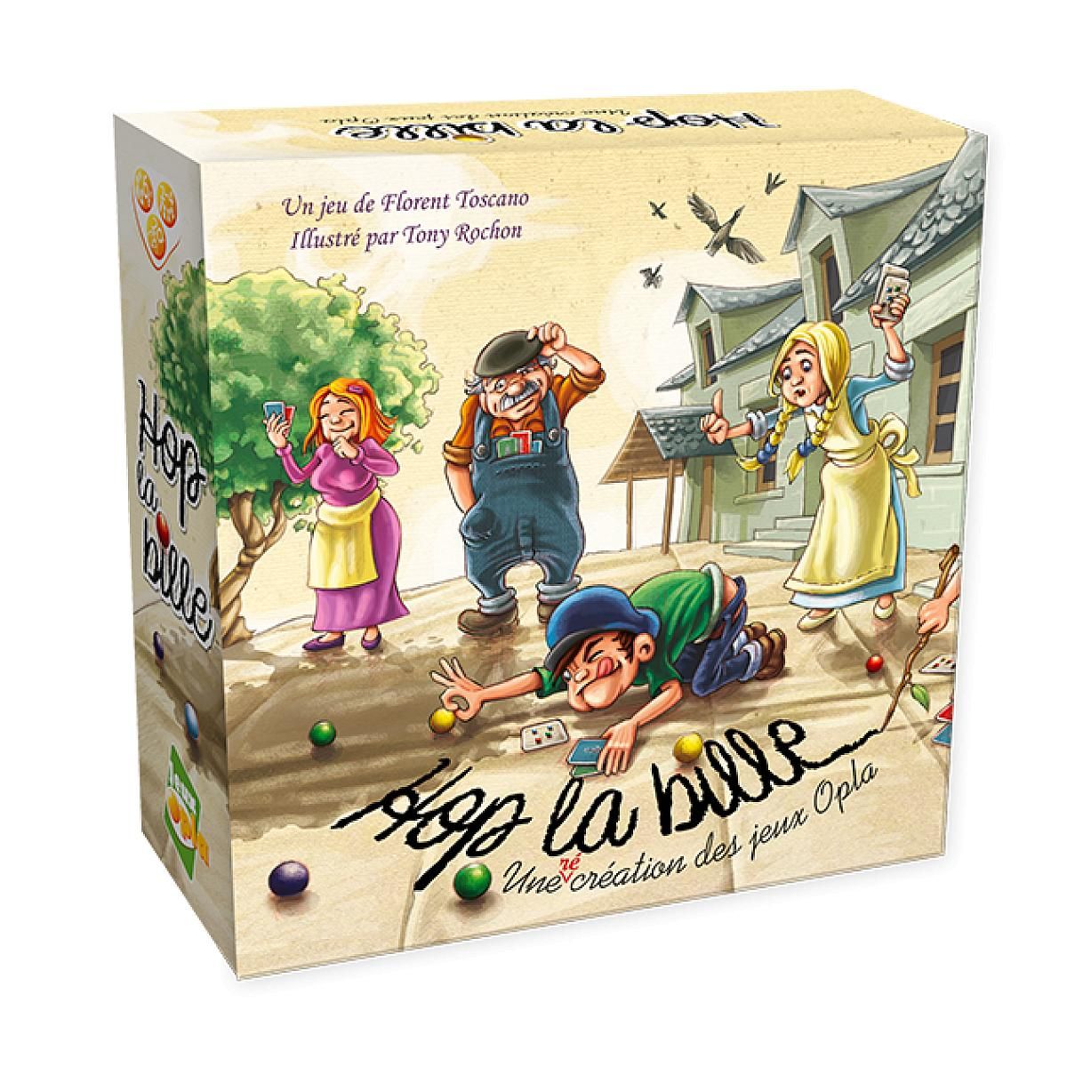 Opla Hop la bille - jeux de societe