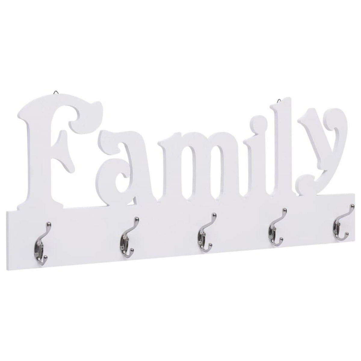 VIDAXL Porte-manteau mural FAMILY 74x29,5 cm