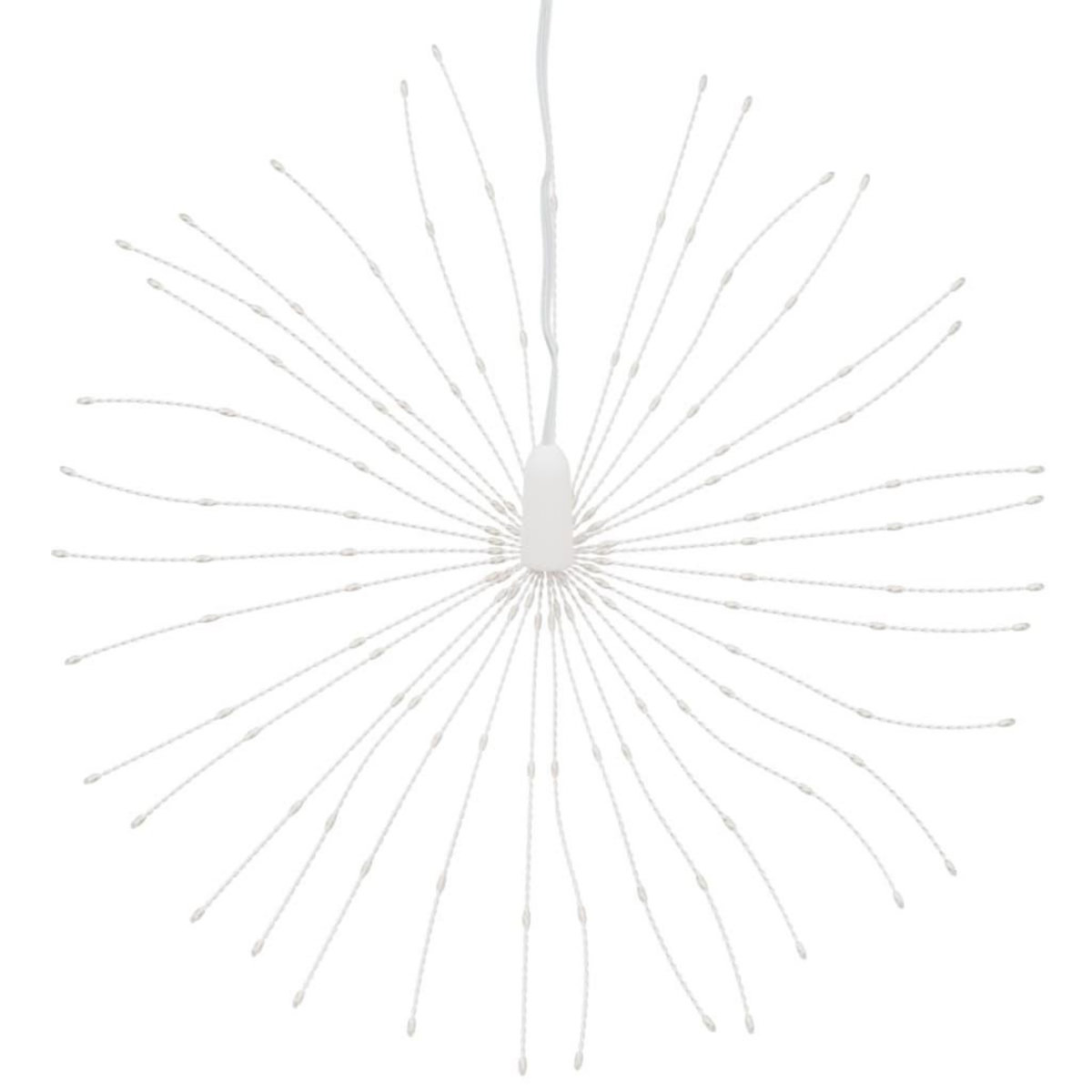 VIDAXL Etoile rayonnante de Noël 140 LED 4 pcs multicolore 17 cm