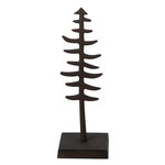 Paris Prix Sapin de Noël en Métal  Courchevel  37cm Marron