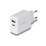 LINDY Lindy 73428 chargeur d'appareils mobiles Universel Blanc Secteur Charge rapide Intérieure