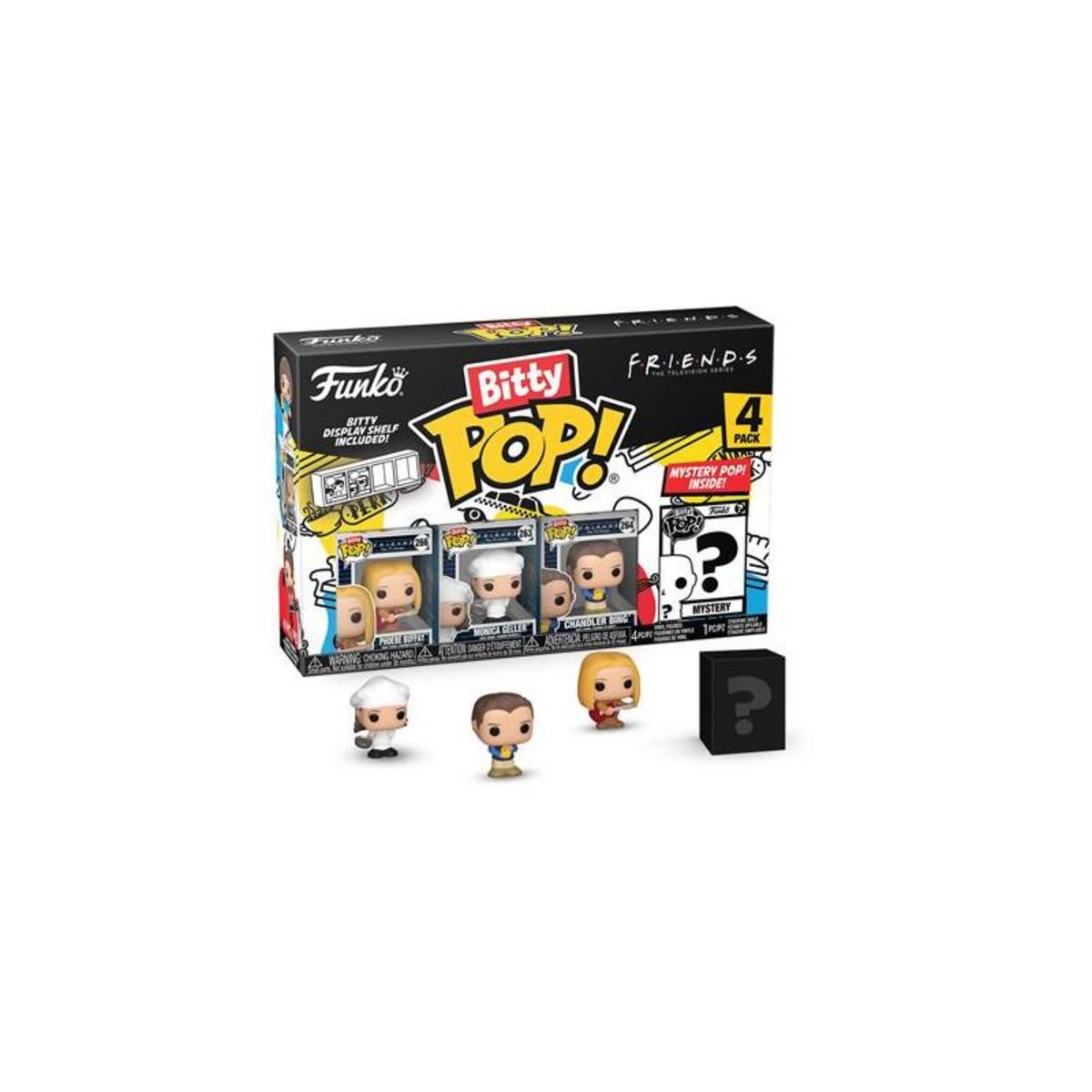 Funko Pack 4 figurines Bitty Pop Friends Phoebe