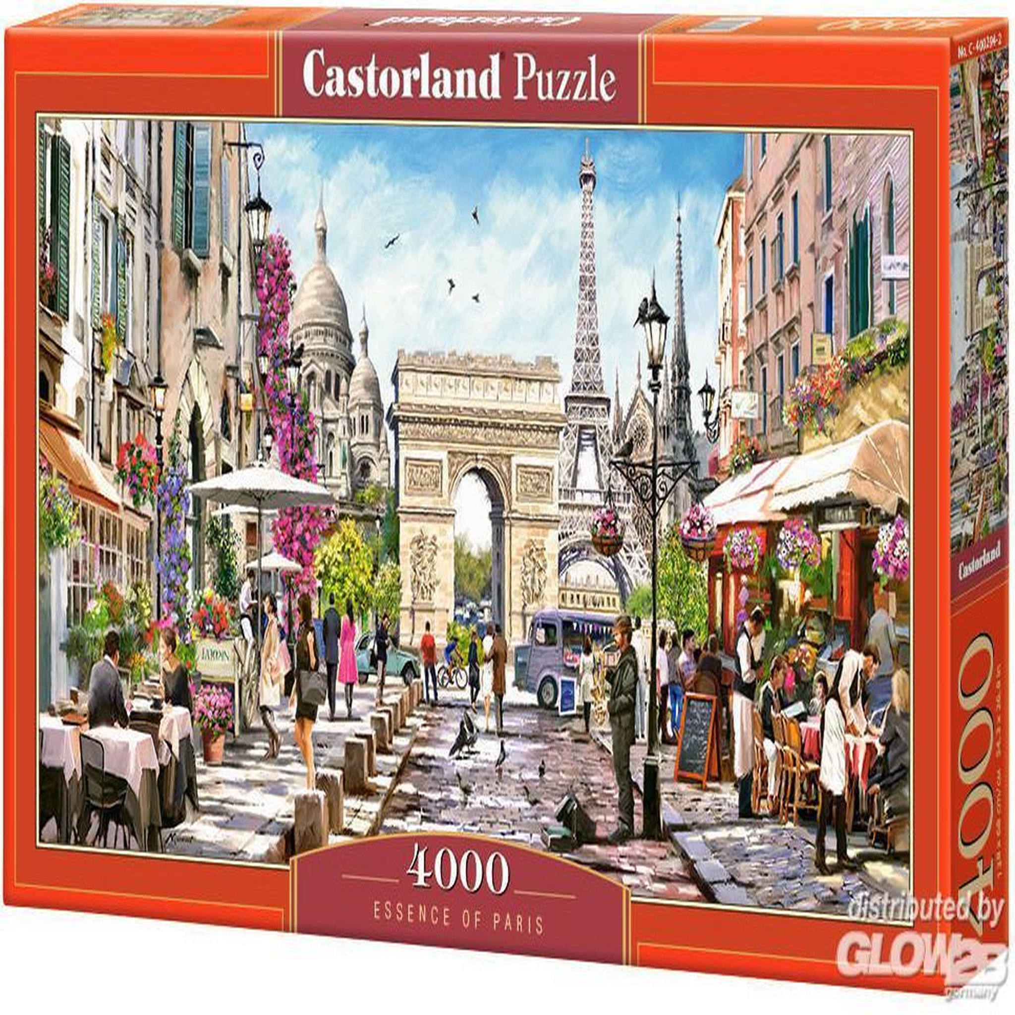 Voir la diapositive 3 : Castorland Puzzle 4000 pièces : le charme de paris