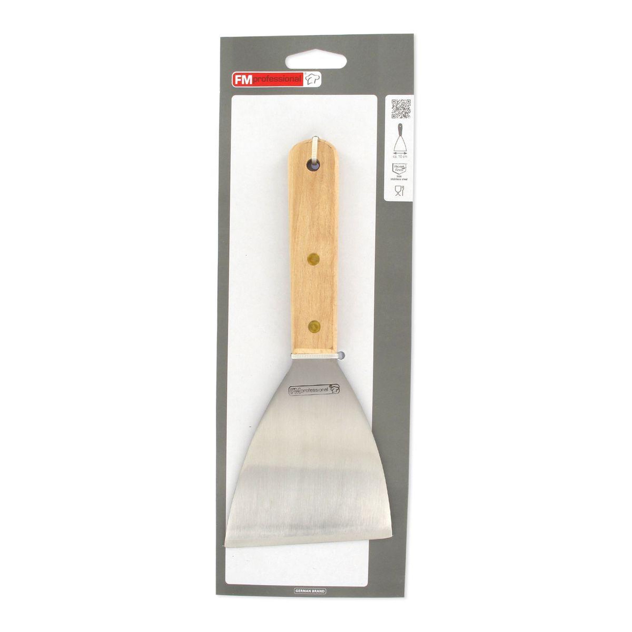 Voir la diapositive 5 : FM PROFESSIONAL Spatule pour plancha 23 cm fm professional