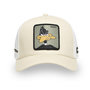 Voir la diapositive 2 : CAPSLAB Casquette trucker en sergé de coton Looney Tunes Daffy