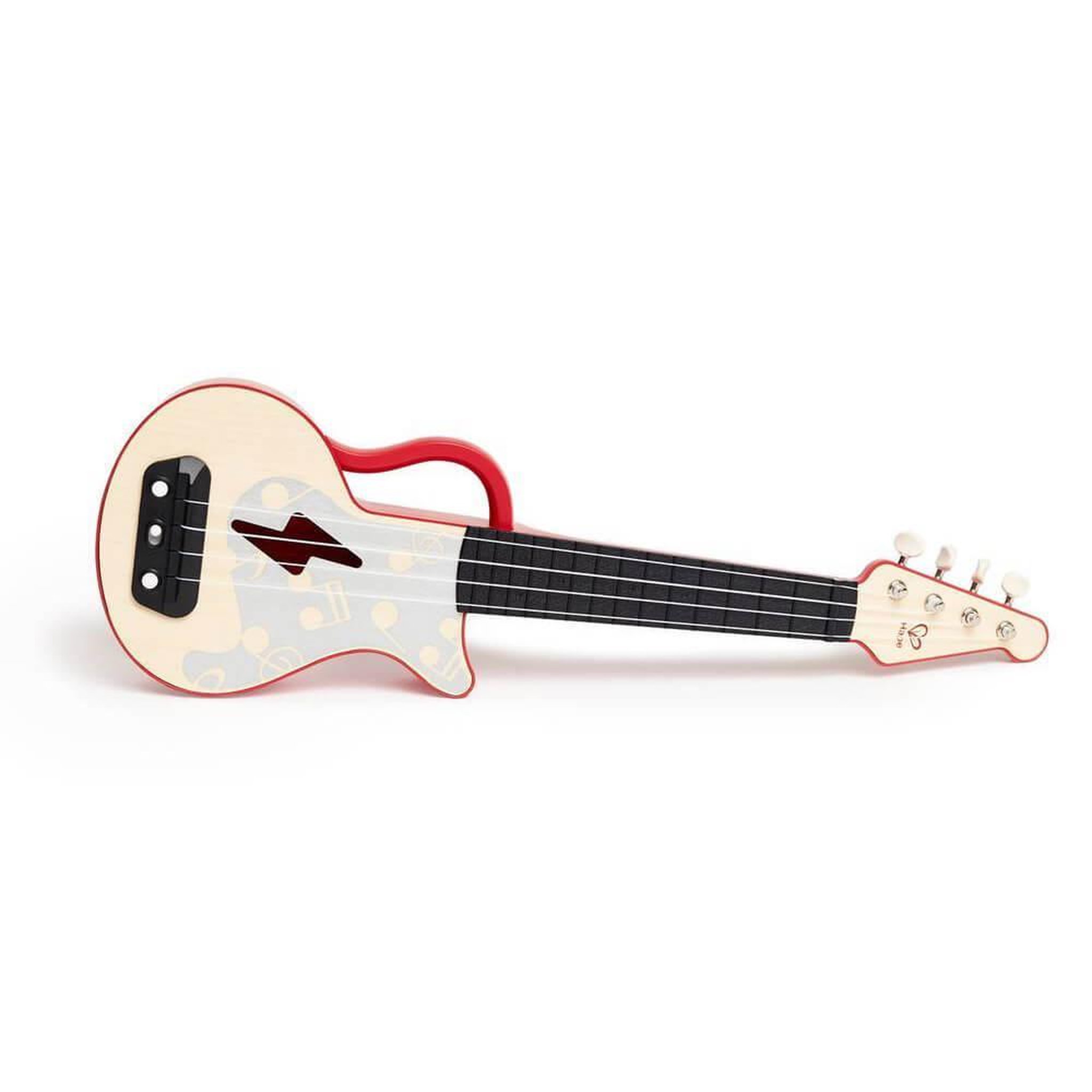Hape Ukulele électrique avec apprentissage interactif rouge