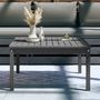Voir la diapositive 3 : VIDAXL Table de jardin gris 82,5x82,5x45 cm bois massif de pin