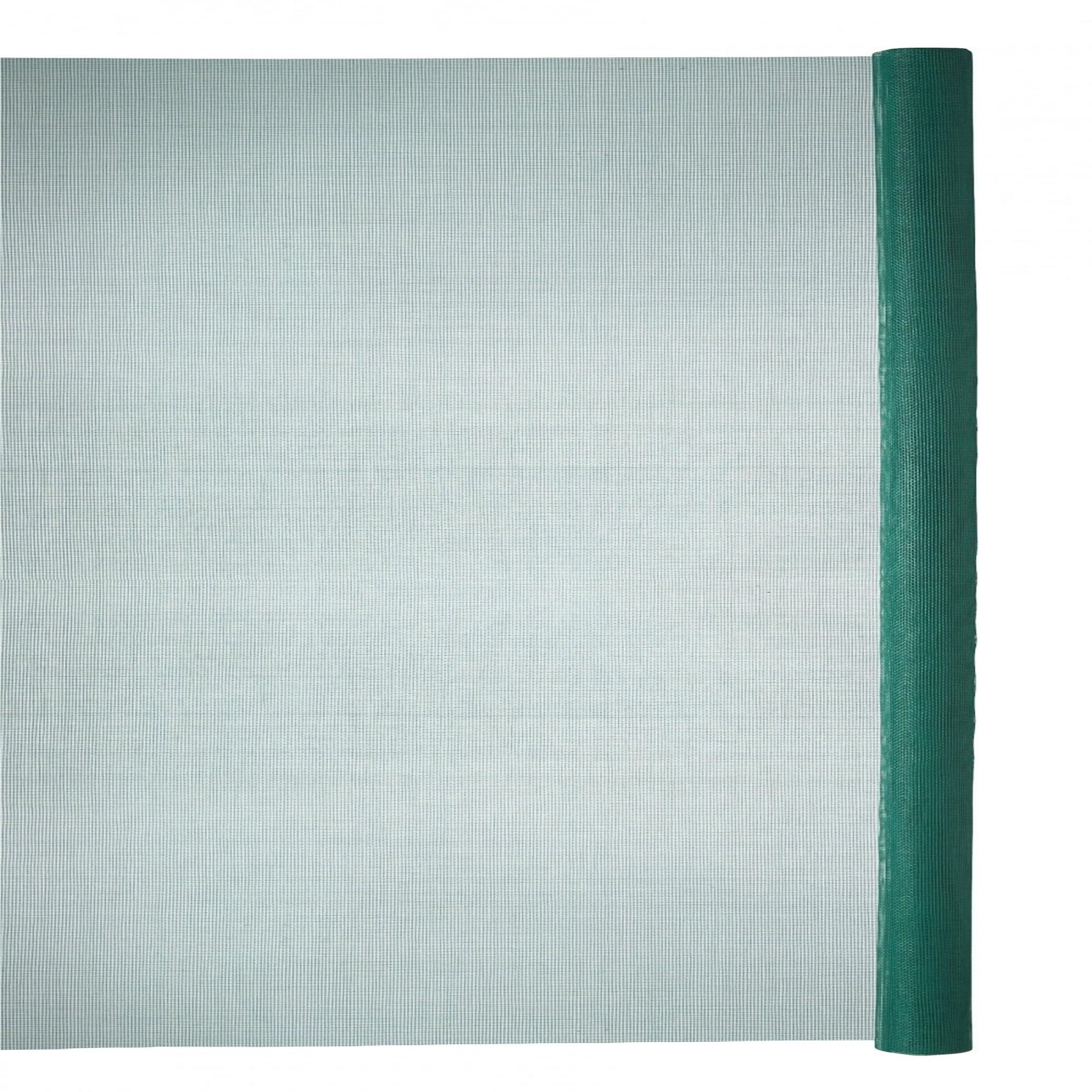 CENTRALE BRICO Moustiquaire fibre de verre  vert, H.1.4 x L.2 m