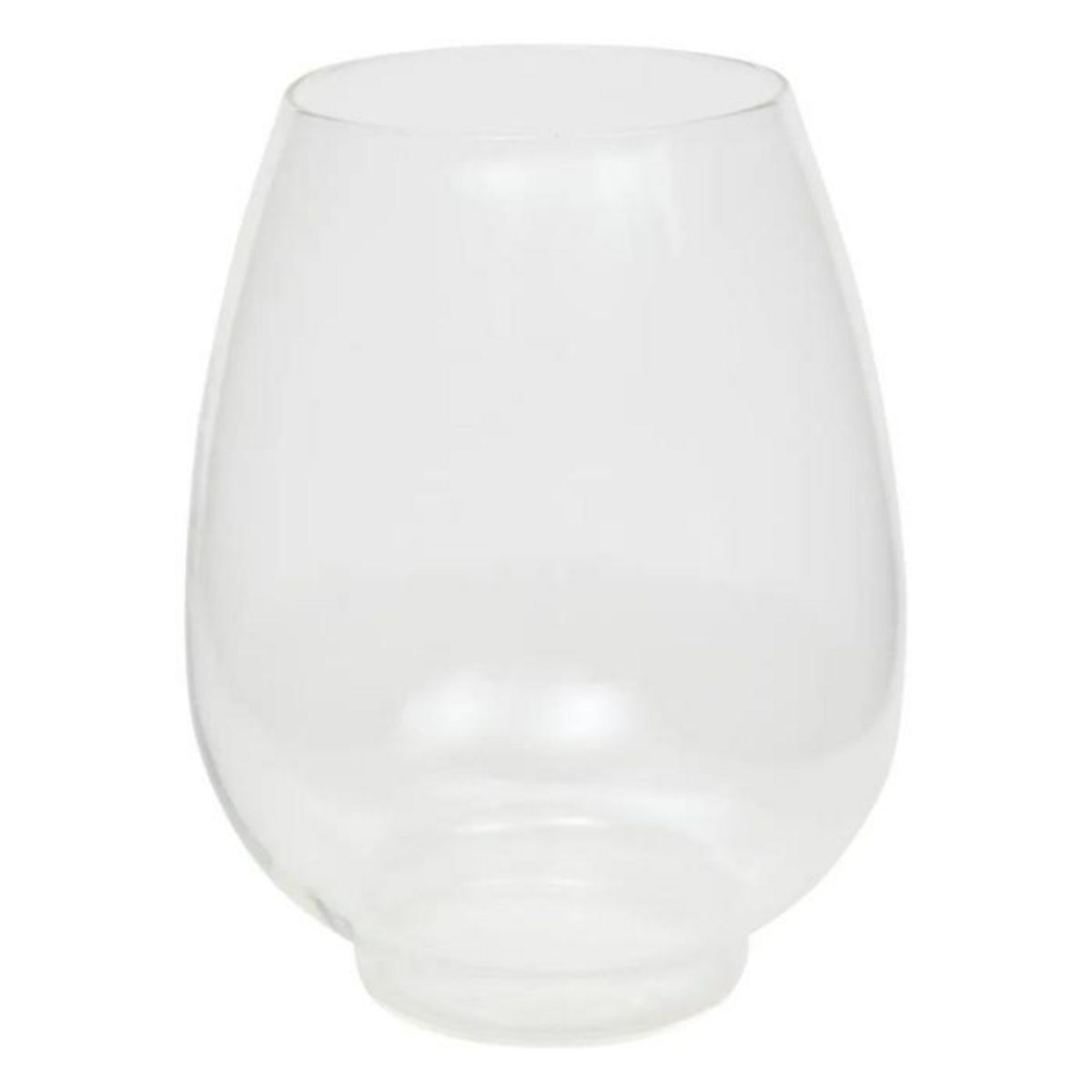 ATMOSPHERA Photophore Déco en Verre  Wonj  18cm Transparent