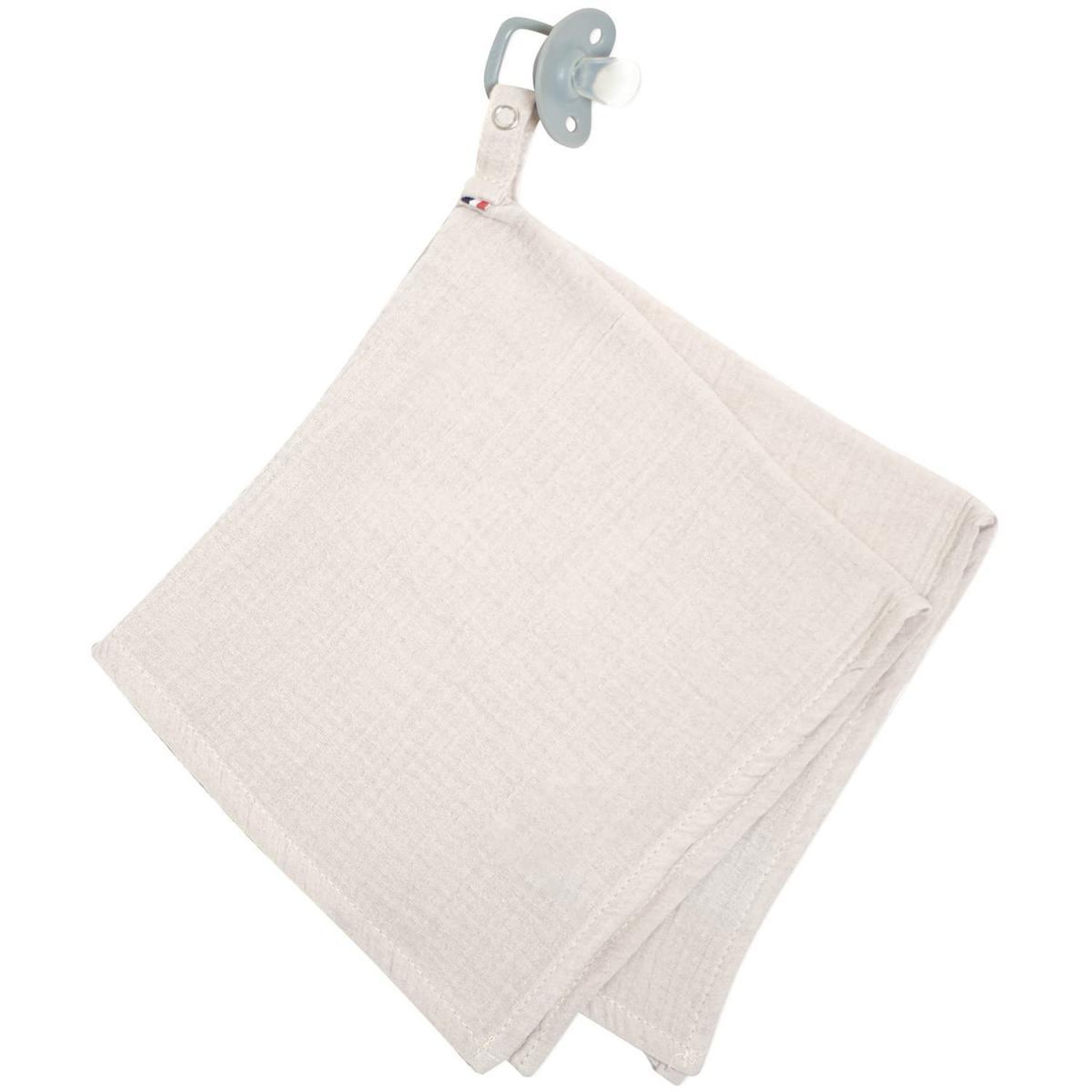 SEVIRA KIDS Doudou lange attache tétine - Jeanne - beige