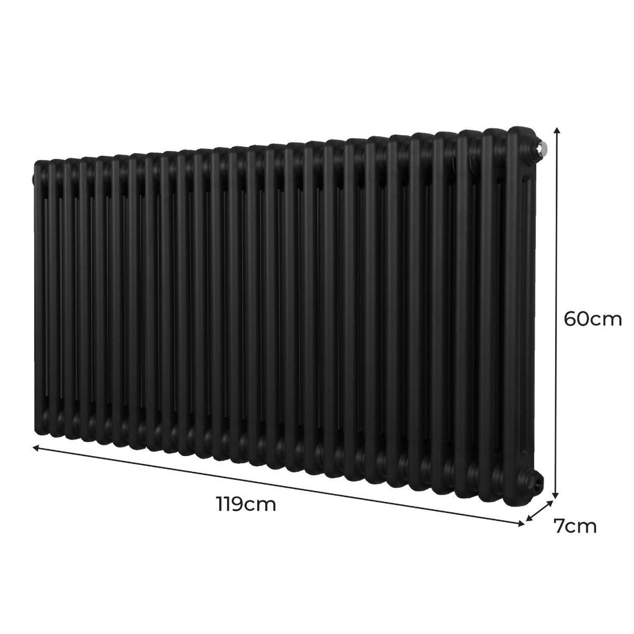 Voir la diapositive 5 : MONSTERSHOP Radiateur traditionnel à 2 colonnes – 600 x 1192 mm