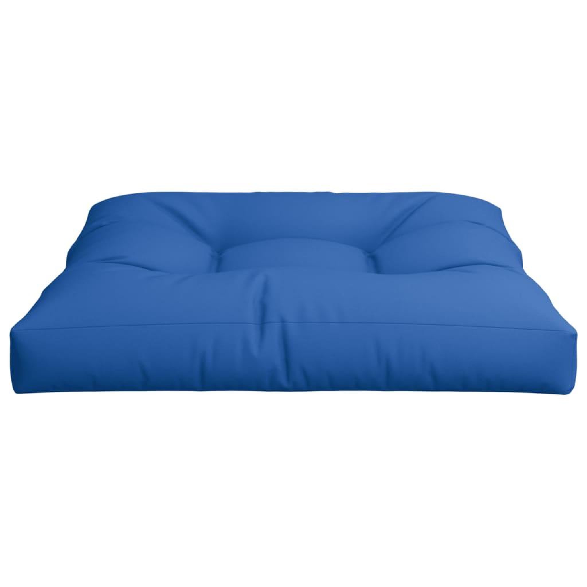 Voir la diapositive 5 : VIDAXL Coussin de palette bleu royal 80x80x12 cm tissu