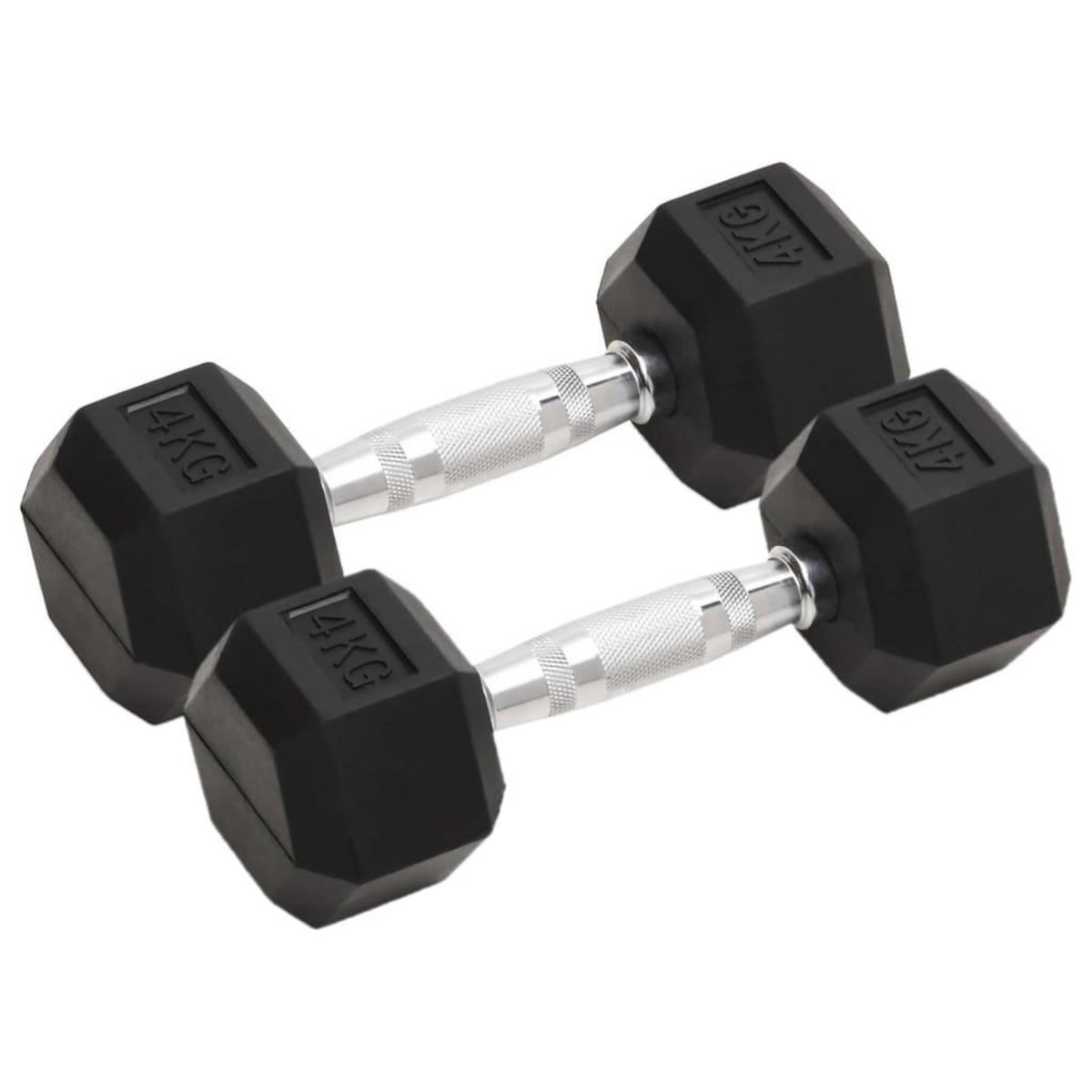 VIDAXL Halteres 2 pcs 8 kg Fonte