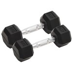 VIDAXL Halteres 2 pcs 8 kg Fonte