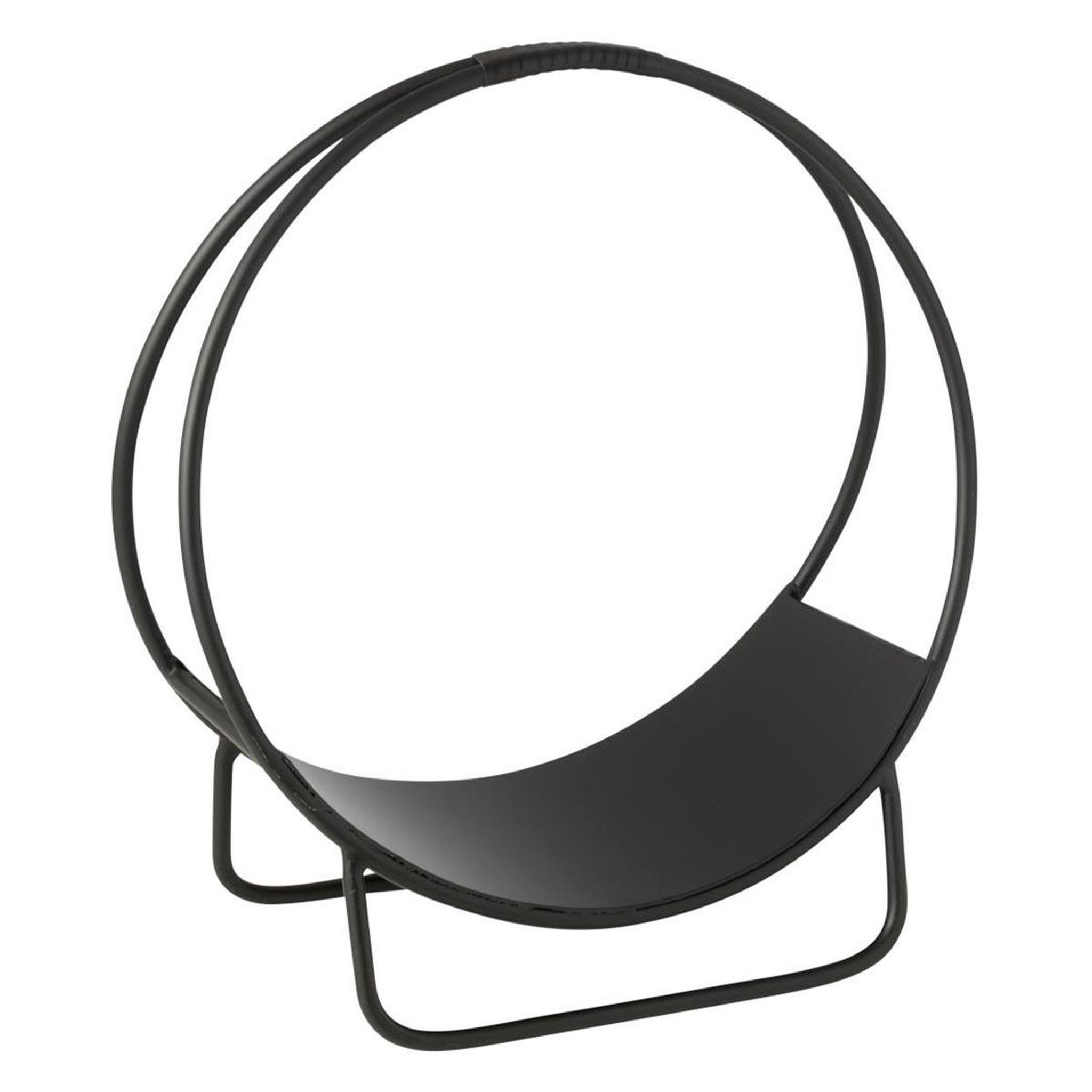 J-LINE Range-Buches en Métal  Mark  55cm Noir