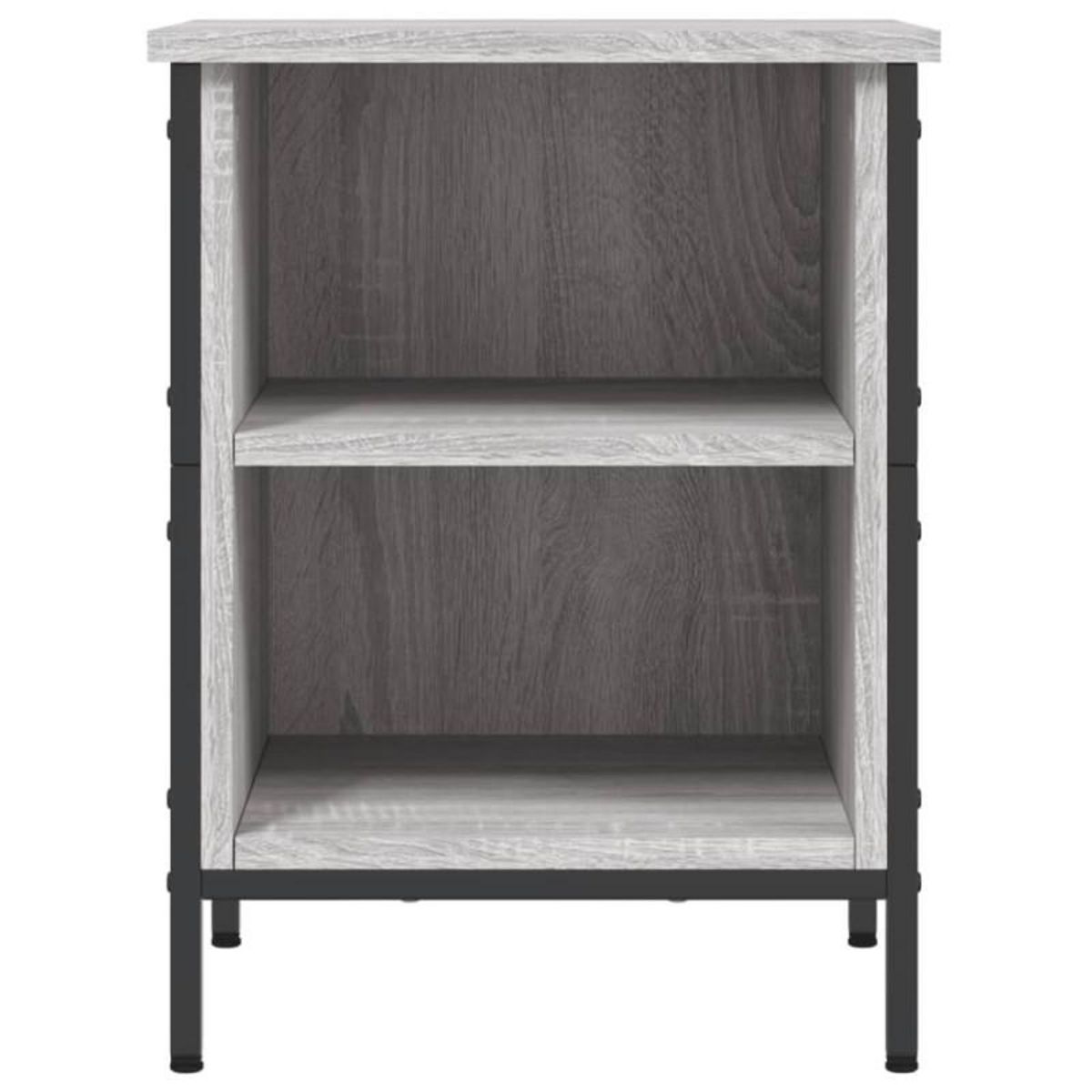 VIDAXL Armoire à chaussures sonoma gris 38x35x50 cm bois d ingénierie
