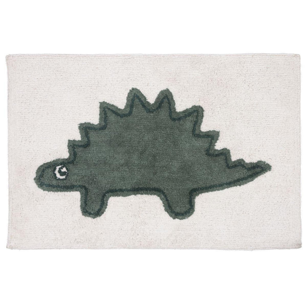 FUTURE HOME Tapis enfant Dinosaure en coton tufté 60x90cm