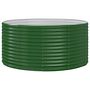 Voir la diapositive 2 : VIDAXL Lit sureleve de jardin Vert 140x140x68cm Acier enduit de poudre