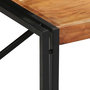 Voir la diapositive 5 : VIDAXL Table basse 100x100x35 cm bois massif acacia