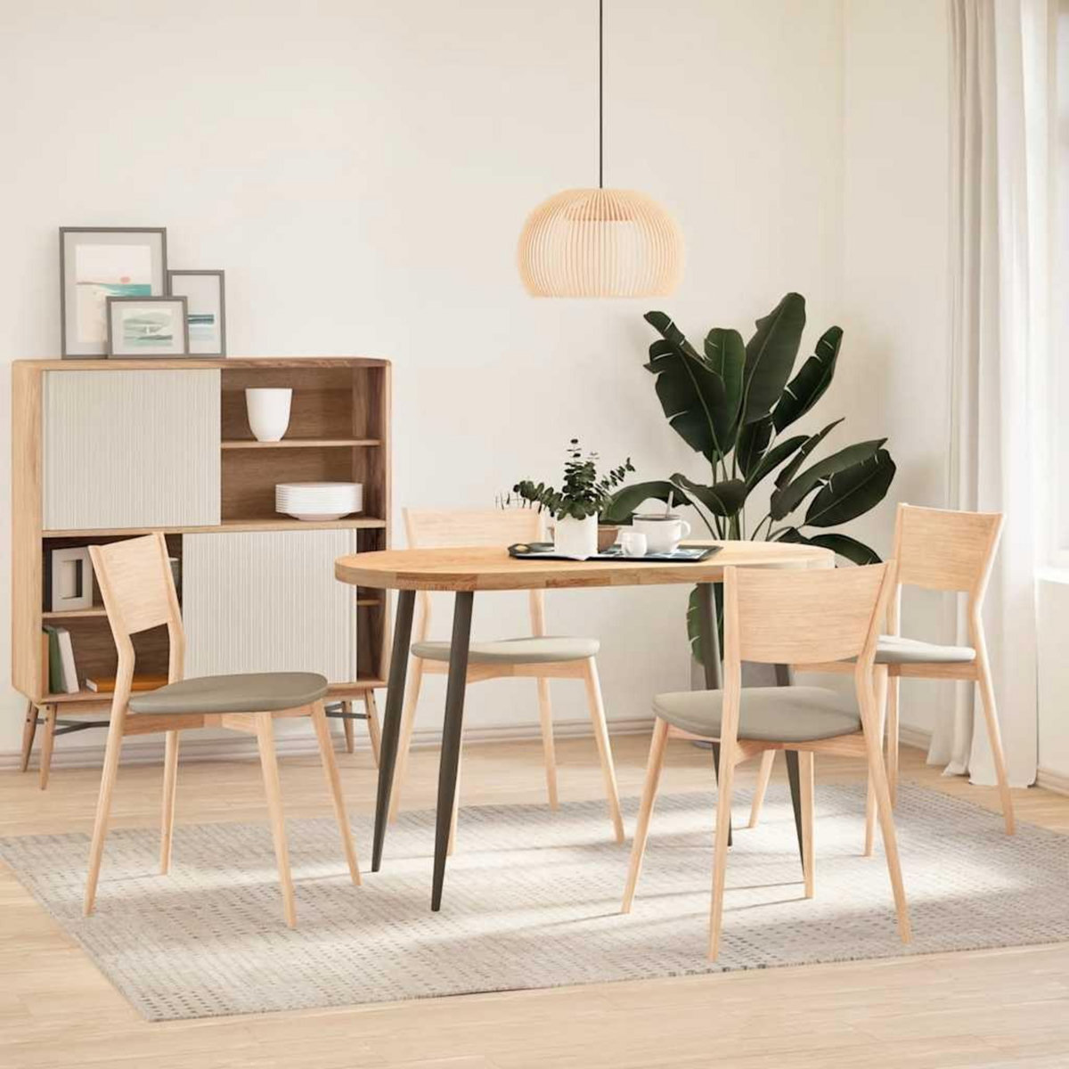 VIDAXL Pieds de table basse forme conique 4 pcs acier naturel 72-73 cm