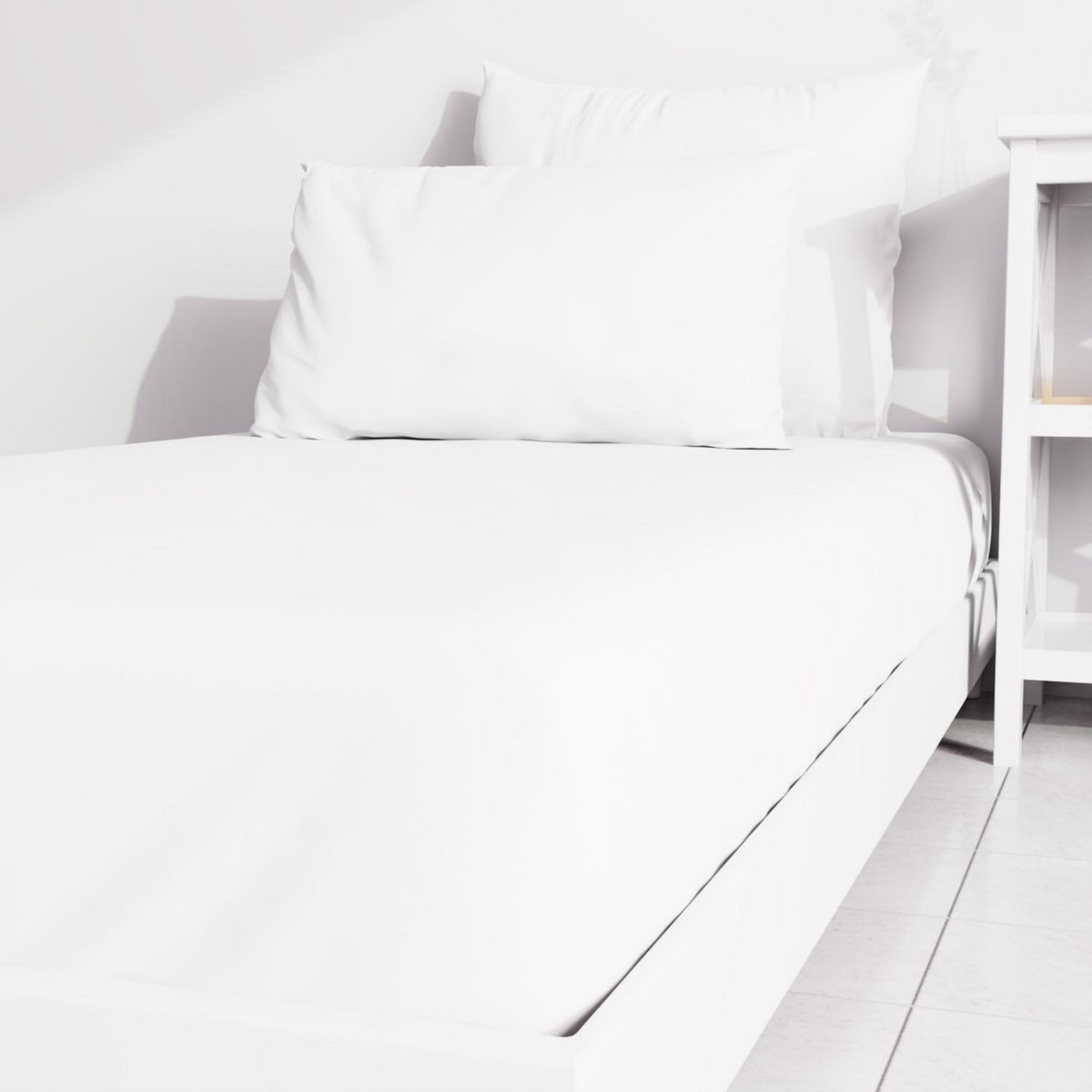 ZZZ Drap housse uni ZZZ