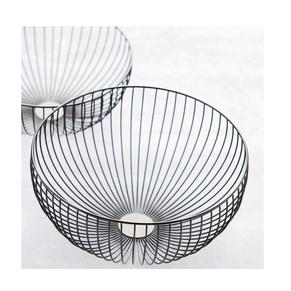 point virgule Panier de fruit et legumes 35cm noir - PV-CHR-3047