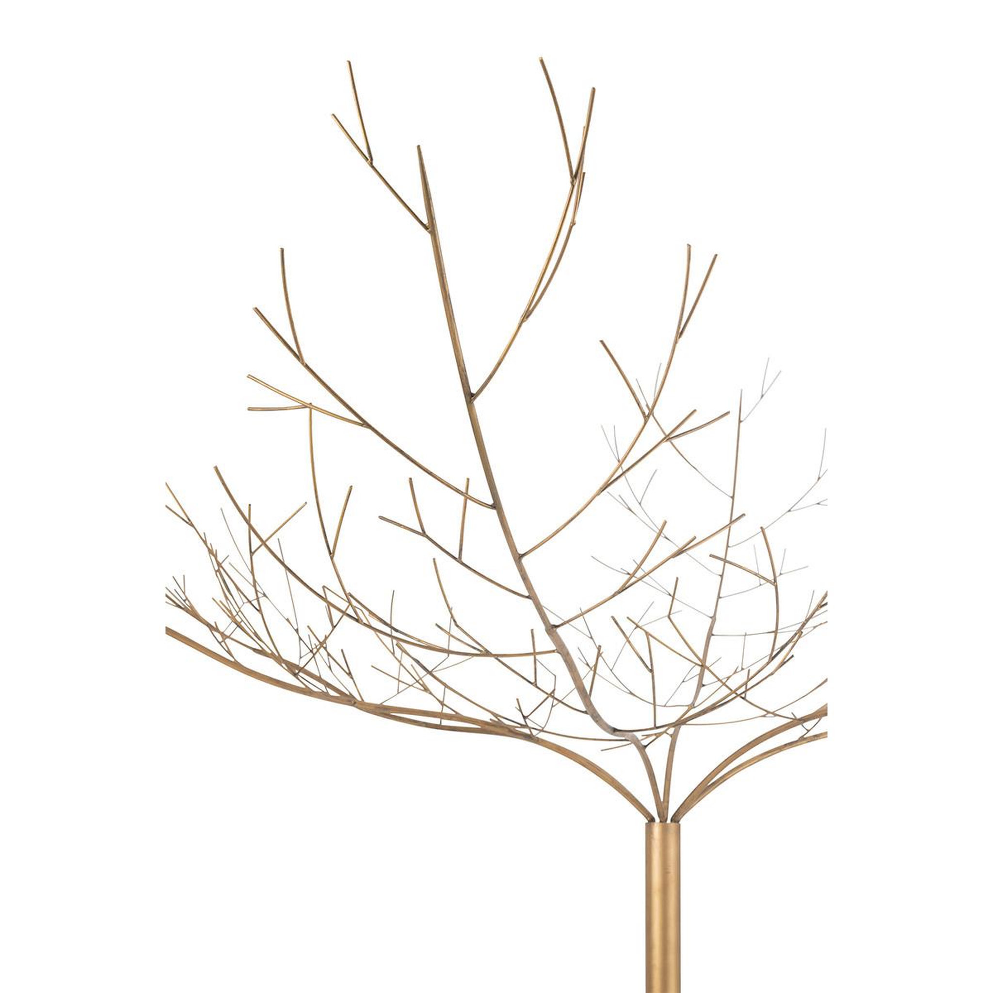 Voir la diapositive 2 : J-LINE Arbre déco en métal  maynard  250cm or