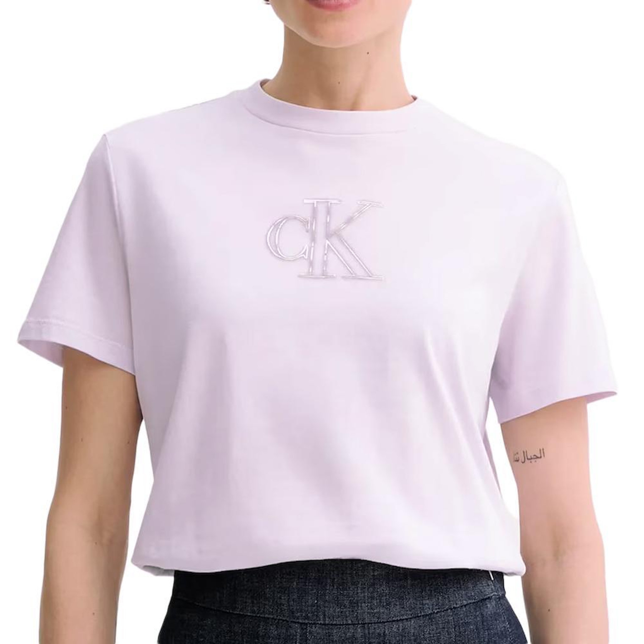CALVIN KLEIN JEANS T-Shirt Violet Femme Calvin Klein Jeans Classic. Coloris disponibles : Violet