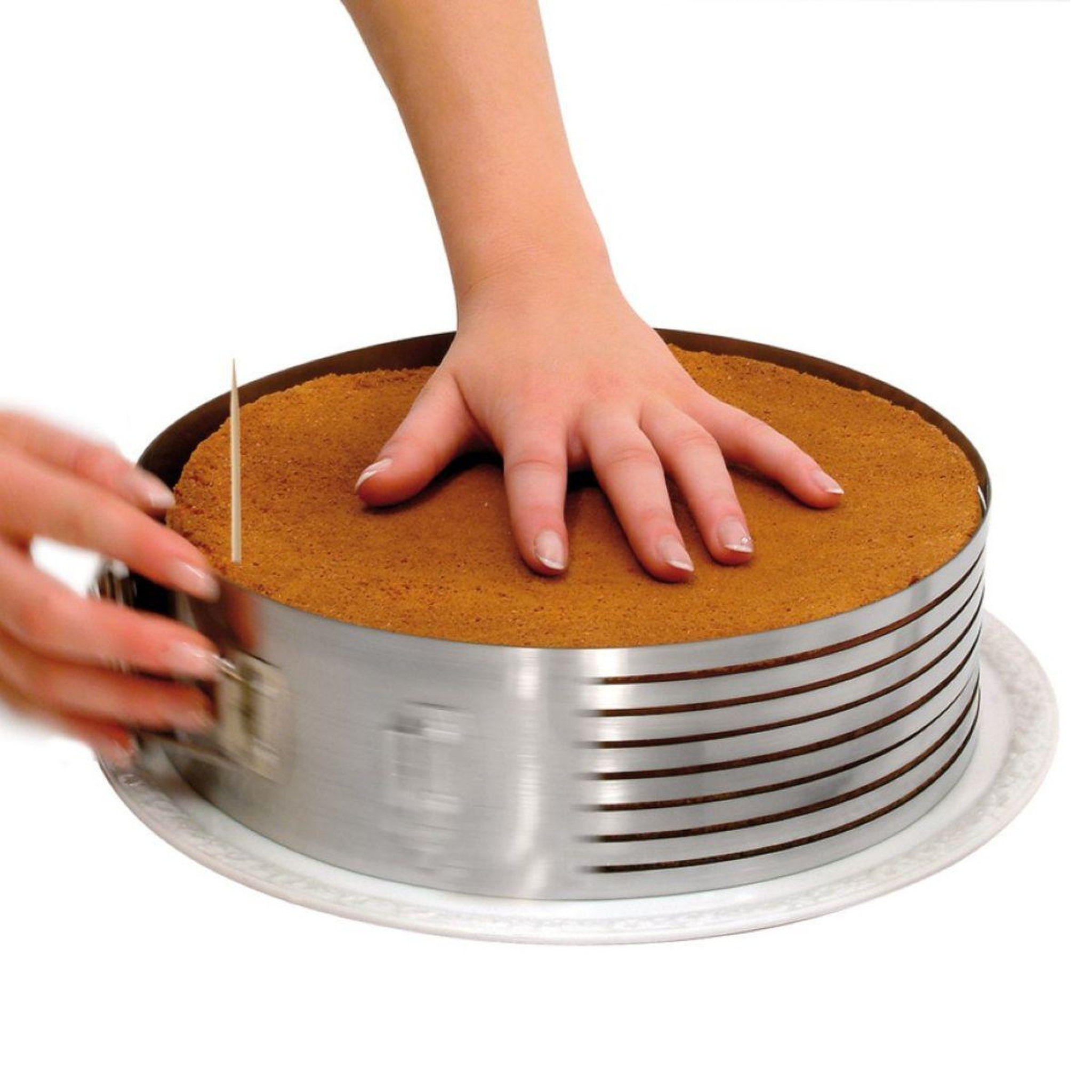 Voir la diapositive 4 : ZENKER Set d'ustensiles de pâtisserie pour layer cake zenker smart pastry