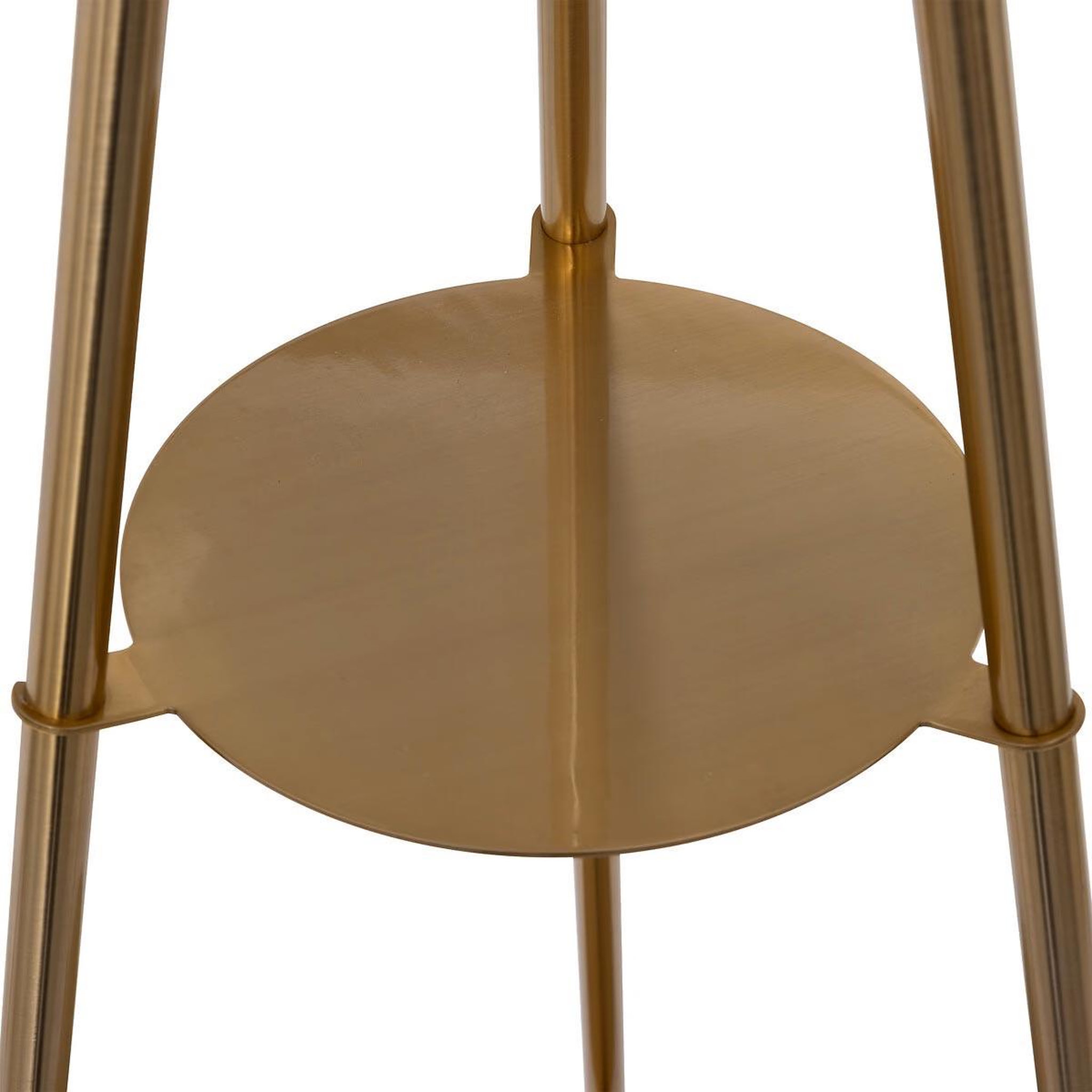 Voir la diapositive 3 : ATMOSPHERA Lampadaire trépied en métal  arthus  163cm doré