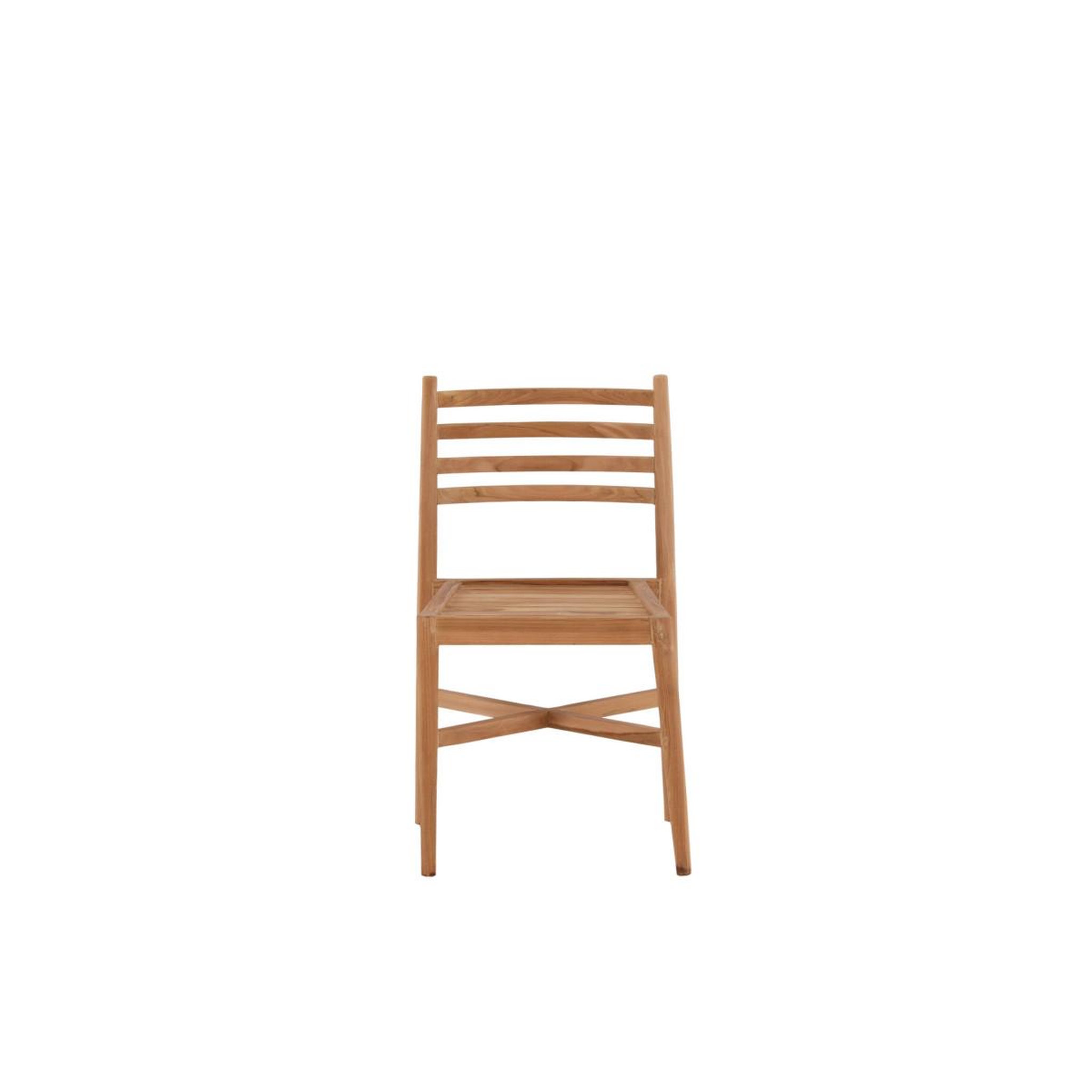 Voir la diapositive 2 : Paris Prix Chaise de jardin en teck  kenya  80cm naturel